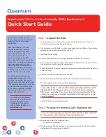 Preview for 1 page of Quantum SuperLoader DLT Quick Start Manual