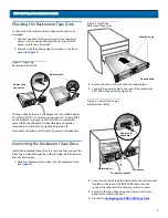 Предварительный просмотр 3 страницы Quantum Tape Drive SDLT 600A Quick Start Manual