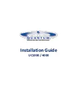 Quantum UC1000 Installation Manual preview