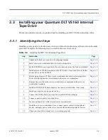 Preview for 25 page of Quantum ValueLoader DLT VS160 Installation And Operation Manual