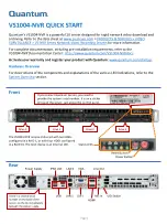 Quantum VS1004-NVR Quick Start preview