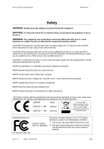 Предварительный просмотр 3 страницы Quartz Q256-SV System Manual