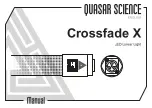 Quasar Science Crossfade X Manual предпросмотр