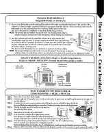 Preview for 9 page of Quasar HQ2200PH Installation And Operating Insctructions