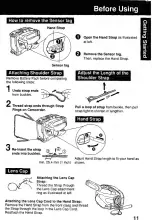 Preview for 11 page of Quasar Palmcorder VM-D52 Operating Instructions Manual