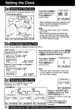 Preview for 14 page of Quasar Palmcorder VM-D52 Operating Instructions Manual