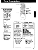 Предварительный просмотр 11 страницы Quasar VV-1302 User Manual