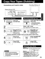 Предварительный просмотр 13 страницы Quasar VV-1302 User Manual