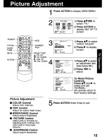 Предварительный просмотр 15 страницы Quasar VV-1302 User Manual