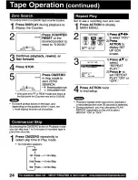 Предварительный просмотр 24 страницы Quasar VV-1302 User Manual