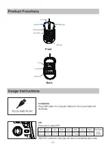 Предварительный просмотр 2 страницы Qudo Typhoon Pro MSE12 Instruction Manual