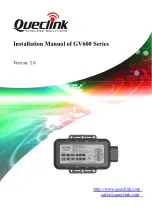 Queclink GV600 Series Instruction Manual preview