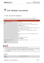 Preview for 90 page of Quectel EC25 series Command Manual