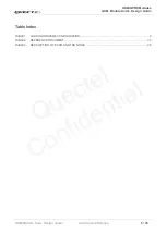 Preview for 6 page of Quectel GSM Series Audio Design Manual