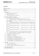 Предварительный просмотр 4 страницы Quectel LTE Module Series Command Manual