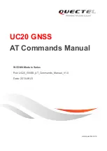 Quectel UC20 At Command Manual preview