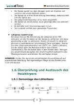 Preview for 10 page of Quick Tools QU969A+ User Manual