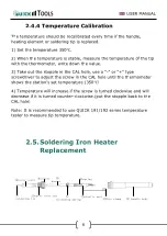 Preview for 19 page of Quick Tools QU969A+ User Manual