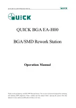 Quick BGA EA-H00 Operation Manual preview