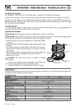 Preview for 11 page of Quick PW4 Manual Of Installation And Use