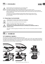 Предварительный просмотр 17 страницы Quick XR8 Installation And Use Manual