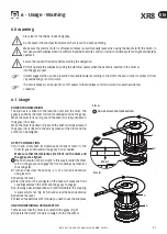 Предварительный просмотр 21 страницы Quick XR8 Installation And Use Manual