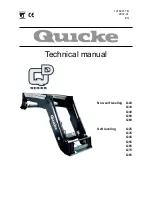 Quicke Q20 Technical Manual предпросмотр