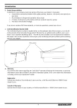 Предварительный просмотр 7 страницы Quicksilver 805PH Owner'S Manual