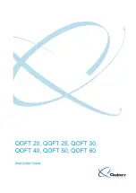Quincy Compressor QOFT 20 Instruction Book preview