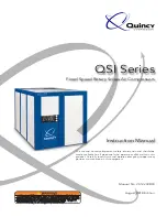 Quincy Compressor QSI Series Instruction Manual preview