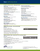 Preview for 2 page of Quintum Call Routing Specifications