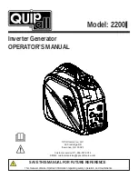 Quipall 2200I Operator'S Manual preview