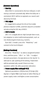 Preview for 2 page of Quloos MC01 Instruction Manual