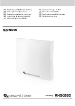 QUNDIS Q gateway 5.5 direct Operating And Installation Instructions preview