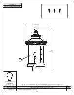 Предварительный просмотр 2 страницы Quoizel CHI9011IB Assembly Instruction