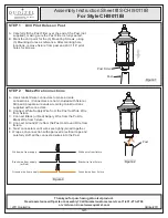 Предварительный просмотр 3 страницы Quoizel CHI9011IB Assembly Instruction