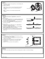 Предварительный просмотр 3 страницы Quoizel LWS3445A Installation Instructions Manual