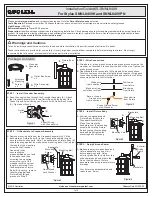 Предварительный просмотр 1 страницы Quoizel SNNL8409K Installation Manual