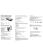 QVS BP-6000 Manual preview