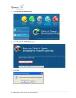 Preview for 3 page of Qwest Actiontec M1000 Troubleshooting Manual