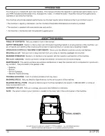 Preview for 2 page of R.P.S. Corporation 34HD Operating Instructions Manual