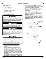 Preview for 15 page of R.P.S. Corporation 34HD Operating Instructions Manual