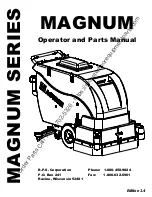 R.P.S. Corporation MAGNUM series Operator And Parts Manual preview