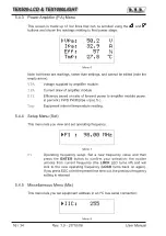 Preview for 20 page of R.V.R. Electronica TEX1000LIGHT User Manual