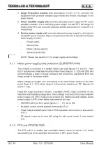 Preview for 30 page of R.V.R. Electronica TEX1000LIGHT User Manual