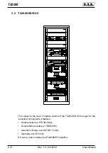 Preview for 6 page of R.V.R. Elettronica TX2000 User Manual