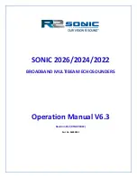 Предварительный просмотр 1 страницы R2Sonic 2026 Operation Manual