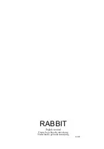 R82 Rabbit English Manual preview