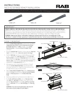 Preview for 1 page of RAB FIELD-ADJUSTABLE TOMO-2 Instructions Manual