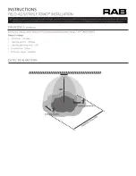 Preview for 4 page of RAB FIELD-ADJUSTABLE TOMO-2 Instructions Manual